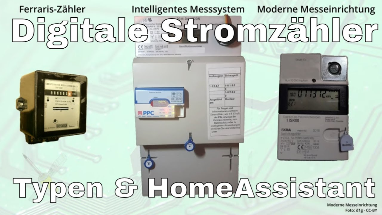 BitBastelei #606 - Digitale Stromzähler / Moderne Messeinrichtungen lokal auslesen für HomeAssistant