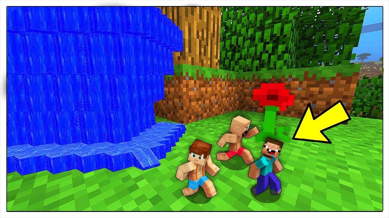 NOOB CONTRO MINI TSUNAMI E PICCOLI DISASTRI NATURALI! - Minecraft ITA