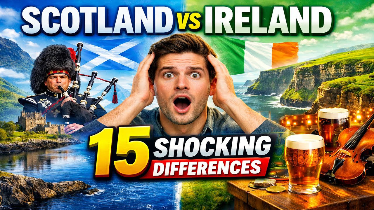 5 Mind-Blowing Differences Between Scotland and Ireland You Never Knew!