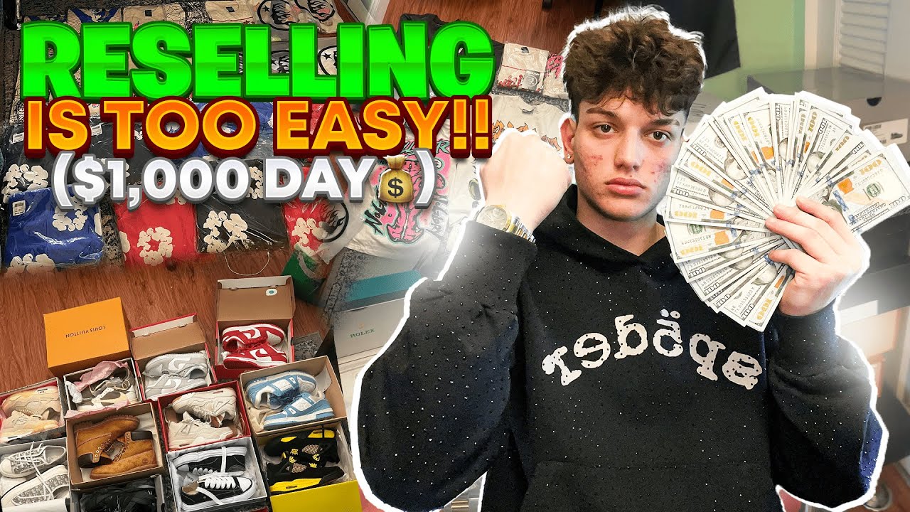 Reselling is TOO EASY!💰BEST 2025 SIDEHUSTLE