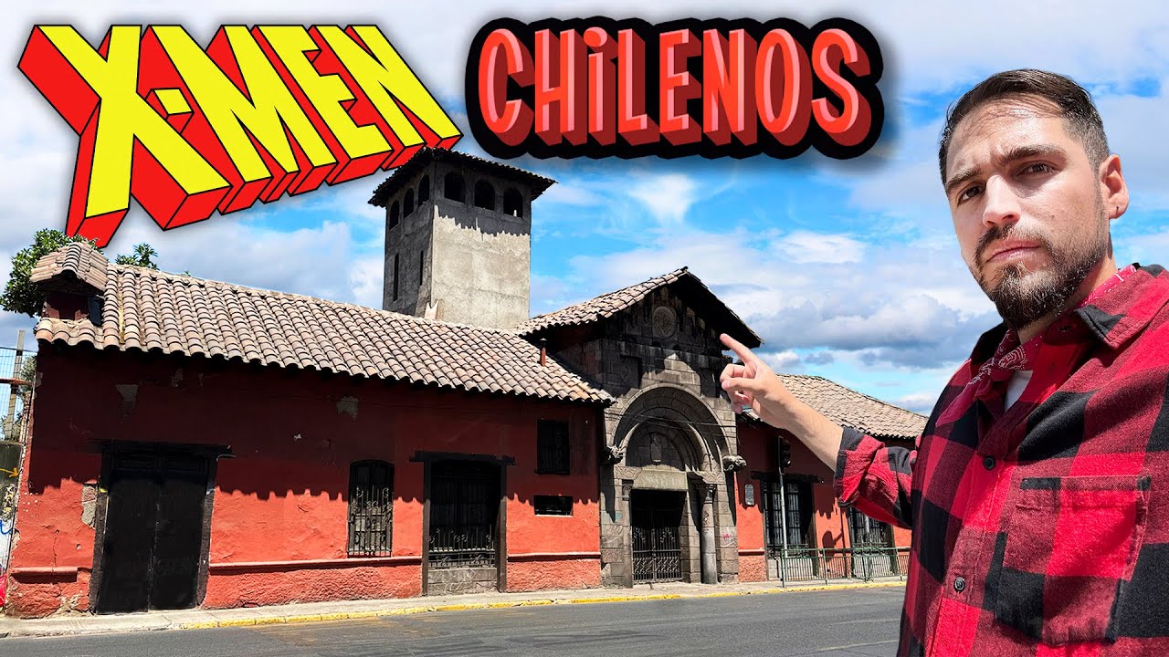😱 ENTRÉ a la CASA de los X-MEN CHILENOS 🧠 en SANTIAGO y PUEDES VISITARLA