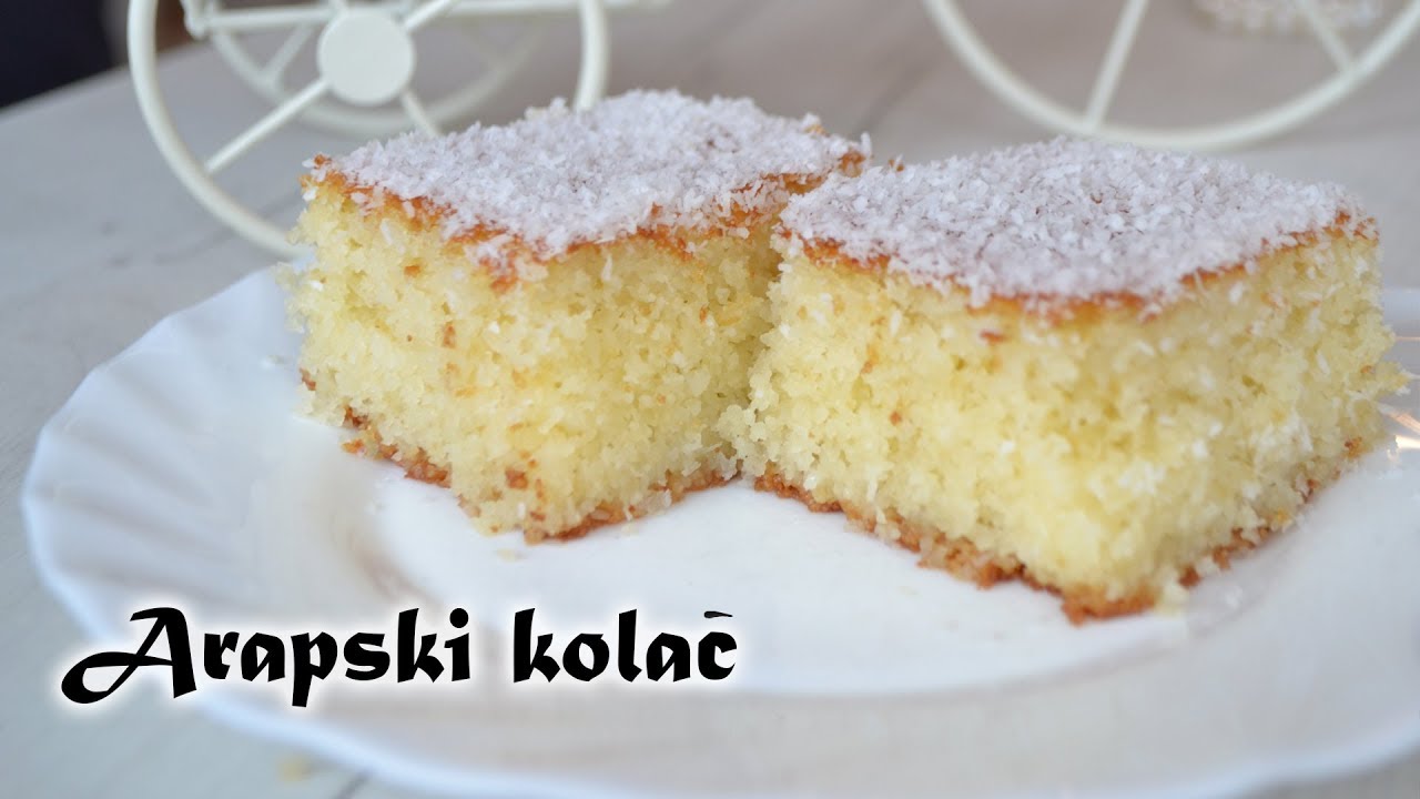 Arapski kolač od griza i kokosa | BASBOUSA