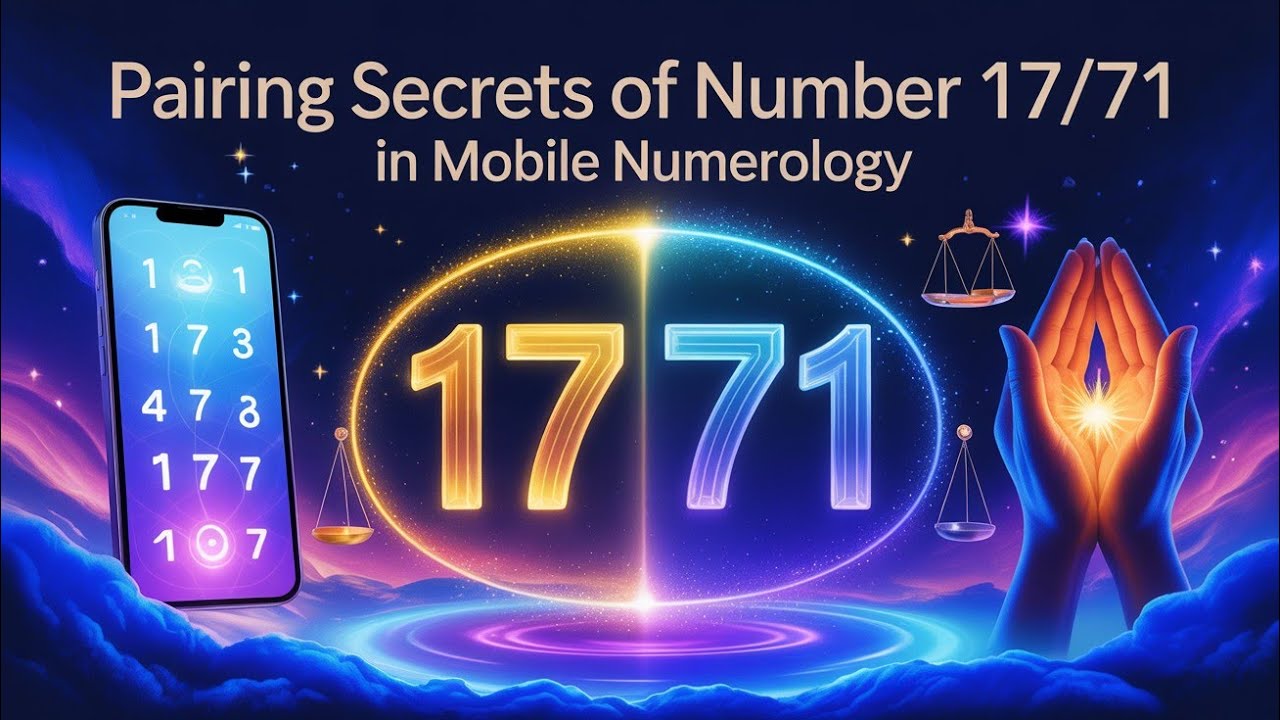 17/71- क्या आपके mobile number में भी 17/71 आता है? #numerology #mobilenumerology #arviendsud #lucky