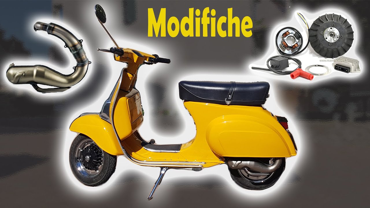 Modifiche Vespa 50 special - Gopro