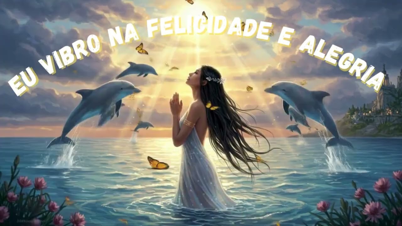 EU VIBRO NA FELICIDADE E ALEGRIA 🌟 Música Inspiracional | Mantra de Alegria, Gratidão e Energia Pos