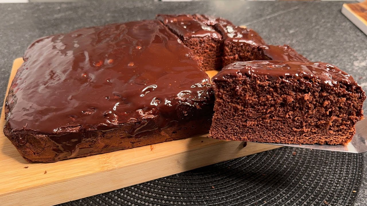 COMO PREPARAR BIZCOCHO DE CHOCOLATE | Receta muy sabrosa y muy fácil