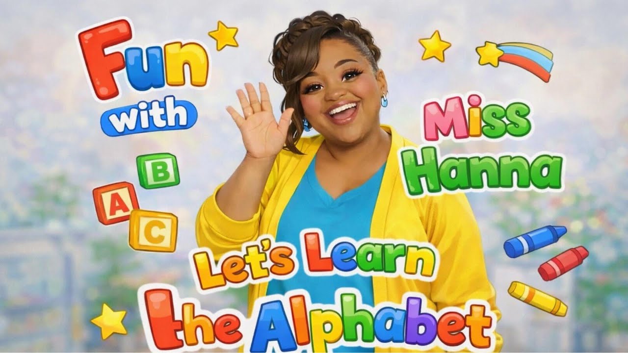 Learn the alphabet A–Z! A fun ABC lesson for toddlers and preschool learners.  #preschool 