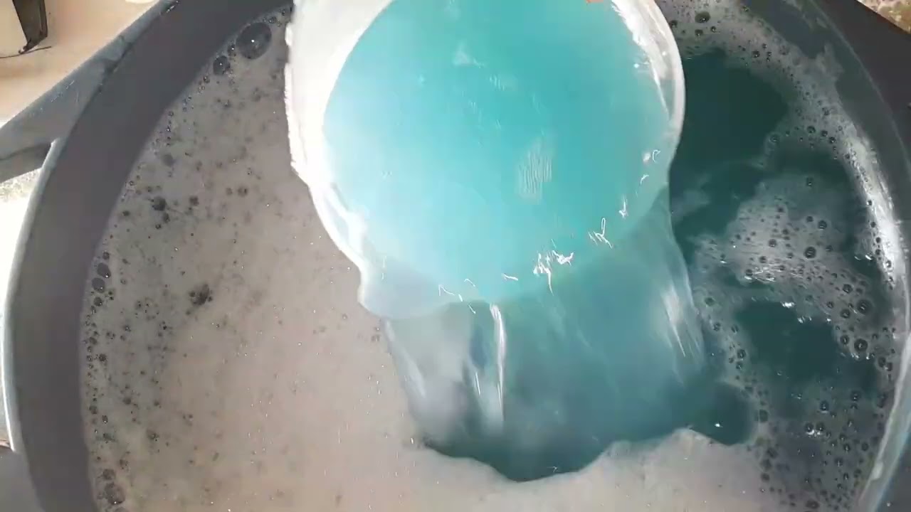 Multiplicando 250 G de jabón en polvo convirtiéndolo en 5 litros de jabón líquido