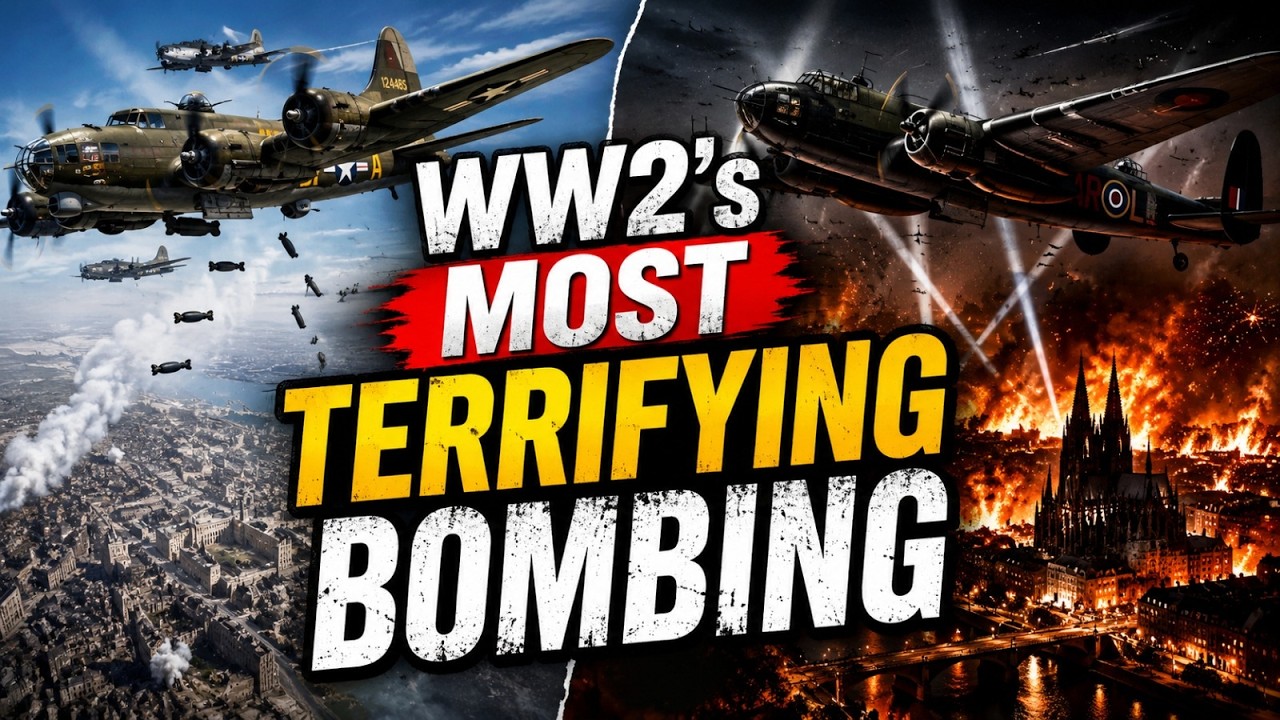 Why German Cities Feared US Daylight Bombing but Dreaded British Night Raids | WW2 Air War Explained