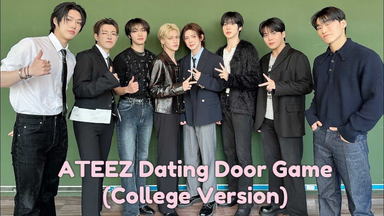 ATEEZ Dating Door Game(College Version)