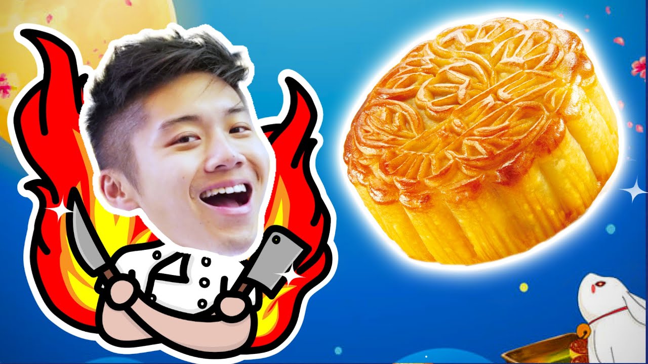 Making Chinese Mooncakes ONLY Speaking Mandarin (ft. Asian Mom) #CMFOOD