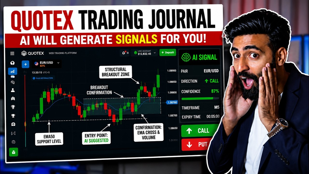 Quotex Trading Journal | AI Helps You Analyze Better Entries