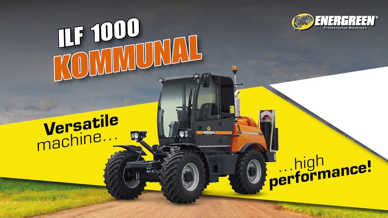 ILF Kommunal - Polyvalent Machines for 1000 APPLICATIONS | EN