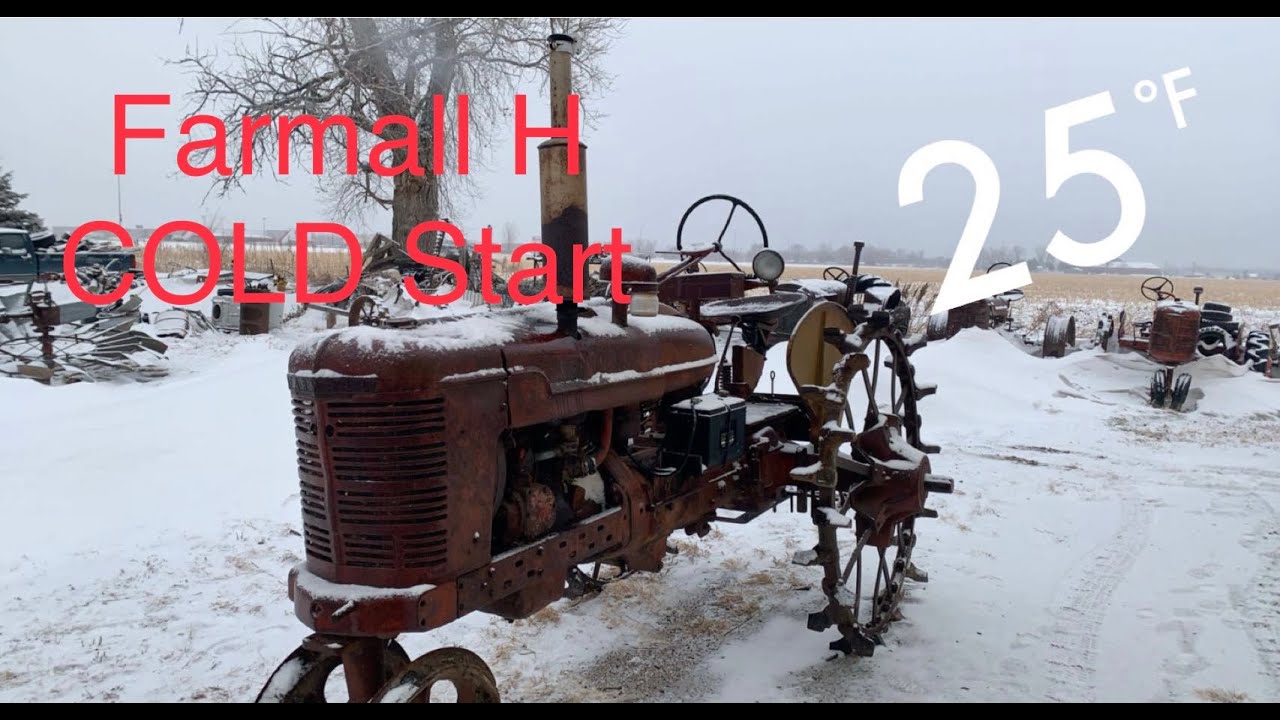 Farmall H COLD start