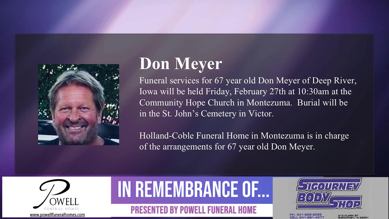 In Remembrance Of...