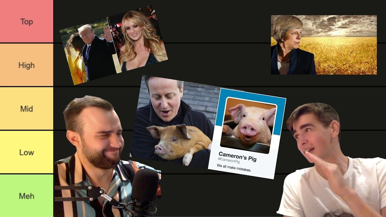 Political Scandal Tier List