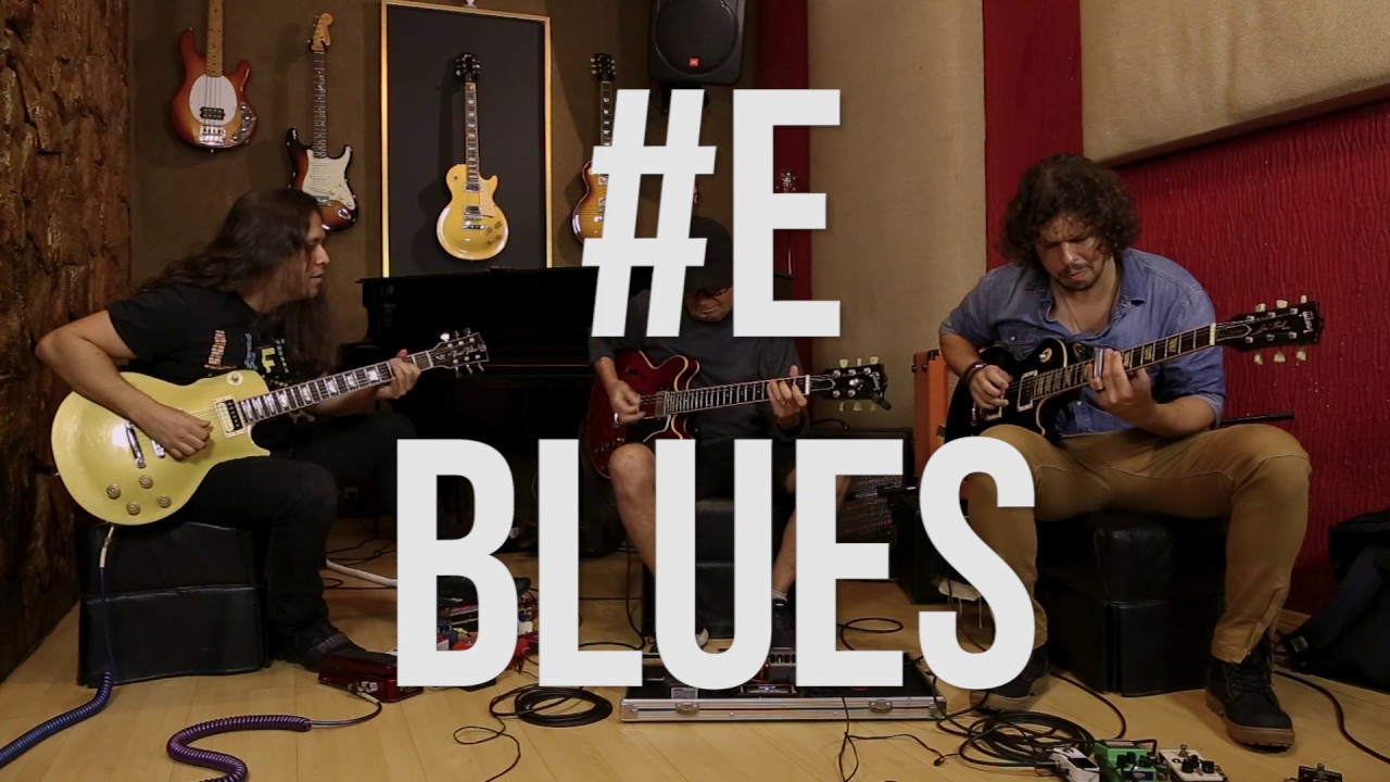 SRC JAM - #E Blues - Paulinho Guitarra, Ricardo Marins e Guilherme Schwab