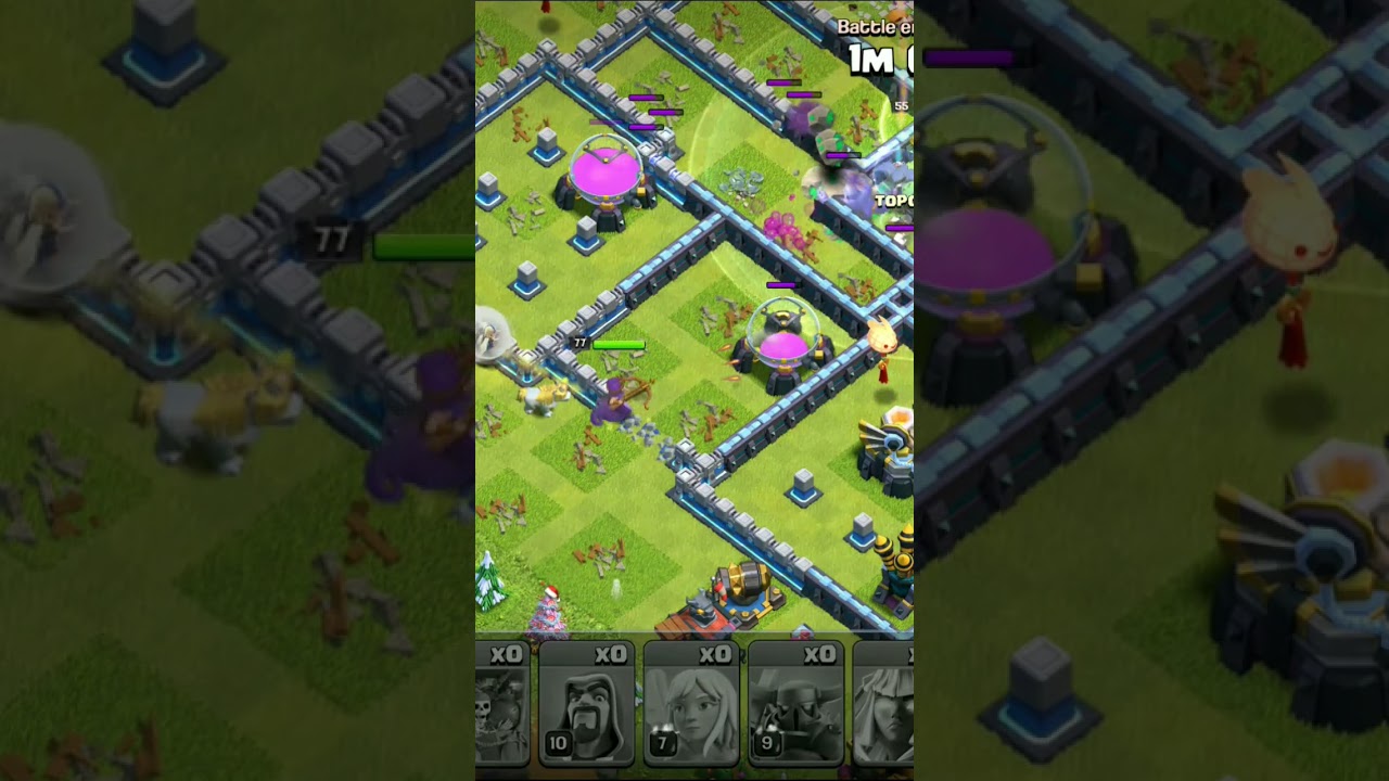 👸 Beautiful Queen Walk strategy #clashofclans #coc #queenwalkattack #queenwalk #beststrategy #clash