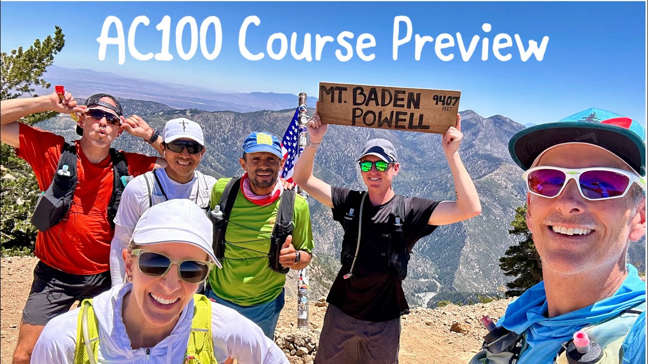 Angeles Crest 100 Course Preview - Wrightwood to Mount Baden Powell, AC100