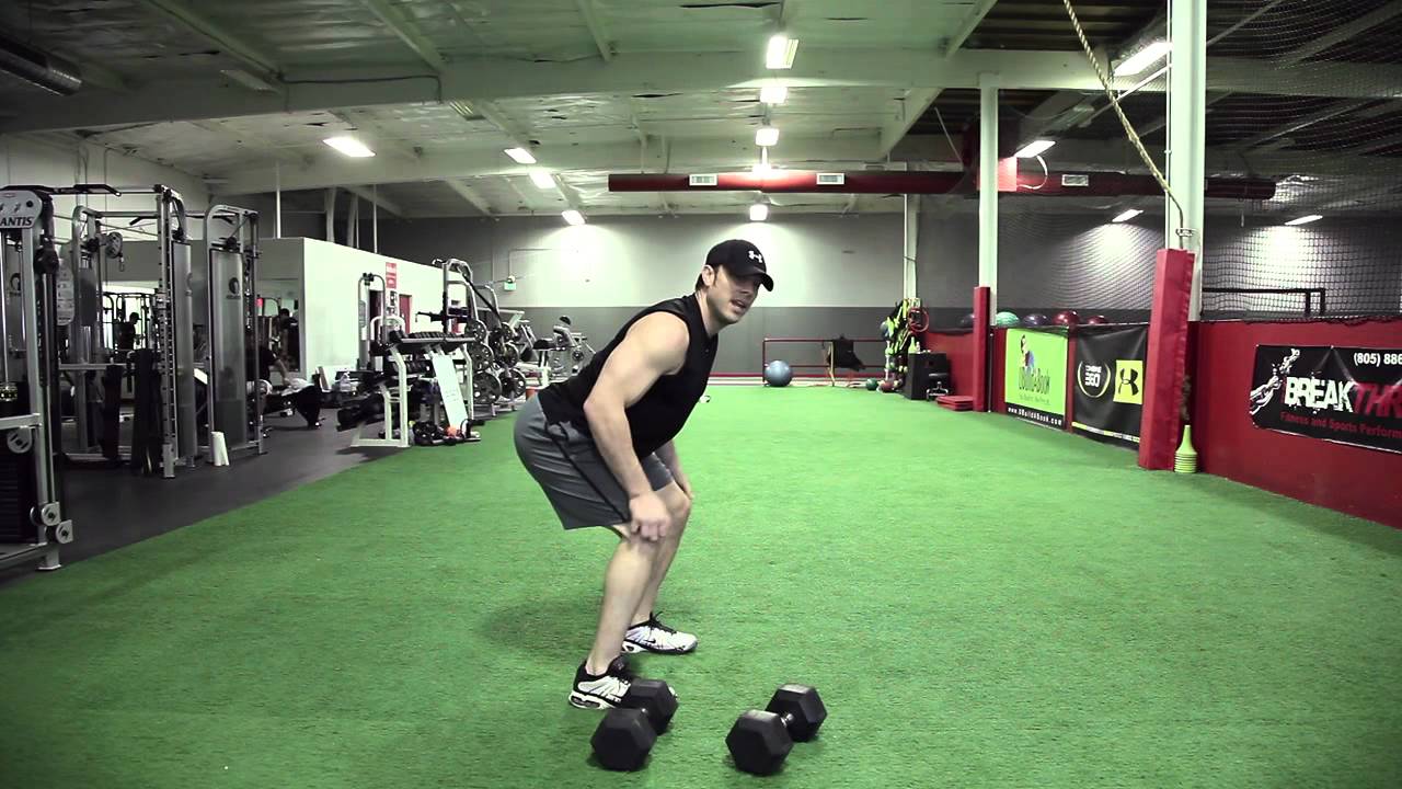 Workout 101 - Dumbbell Hang Clean into a Push Press - Instructional Workout Video (Mike McErlane)
