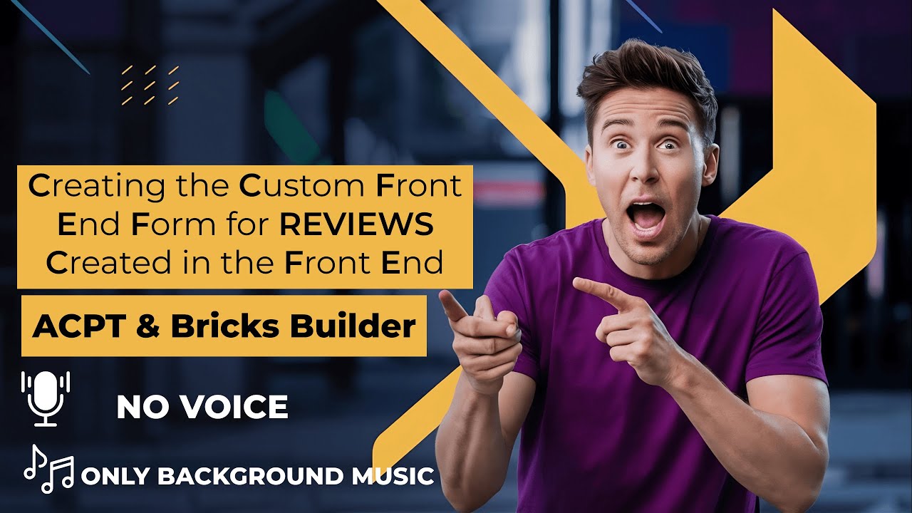 01 Creating a Custom Form Reviews Submission with ACPT IO