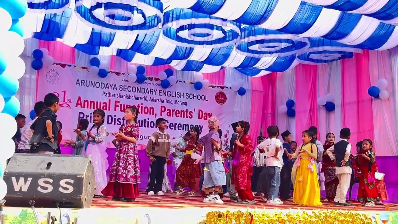 Annual Function Day 2082 Group Dance  Class 2 Nepali Song (Lahura Ma Ta Aaihalchha Pension )