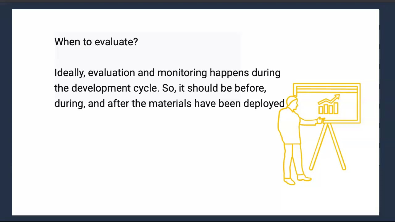 Evaluating educational multimedia materials