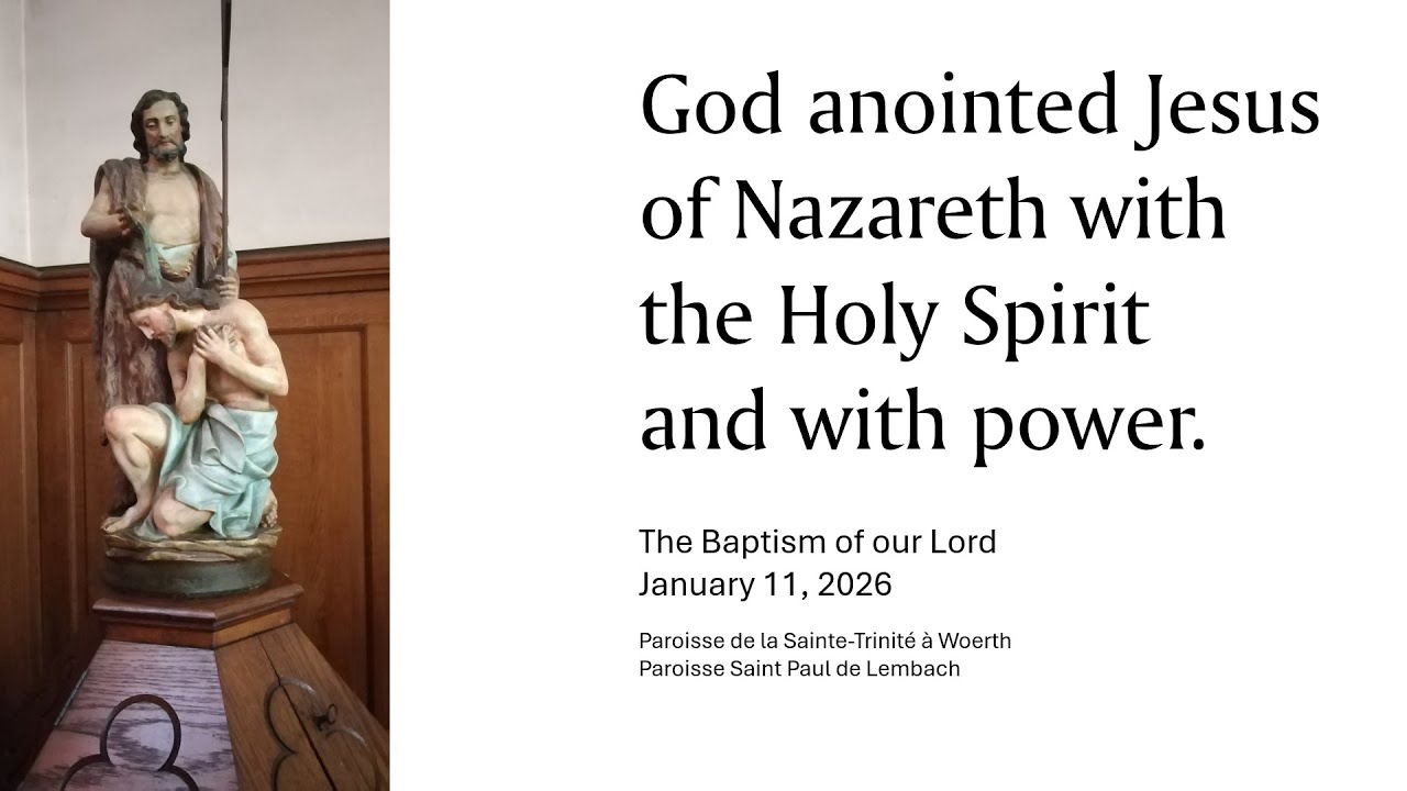 God Anointed Jesus of Nazareth with the Holy Spirit and with Power