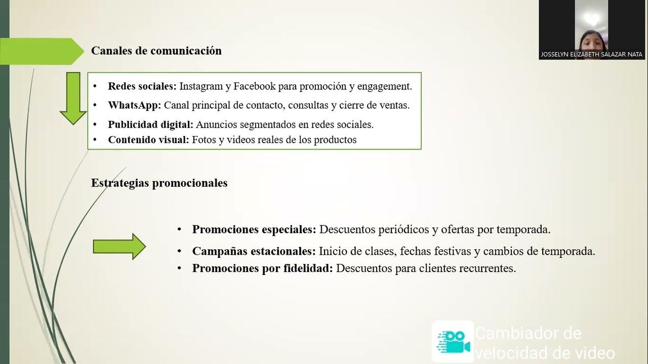 Exposición Plan de Marketing Sport Nicole - Avance 4