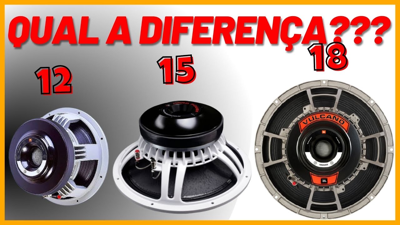 QUAL A DIFERENÇAS DO GRAVE DE 12,15 E 18 #somautomotivo