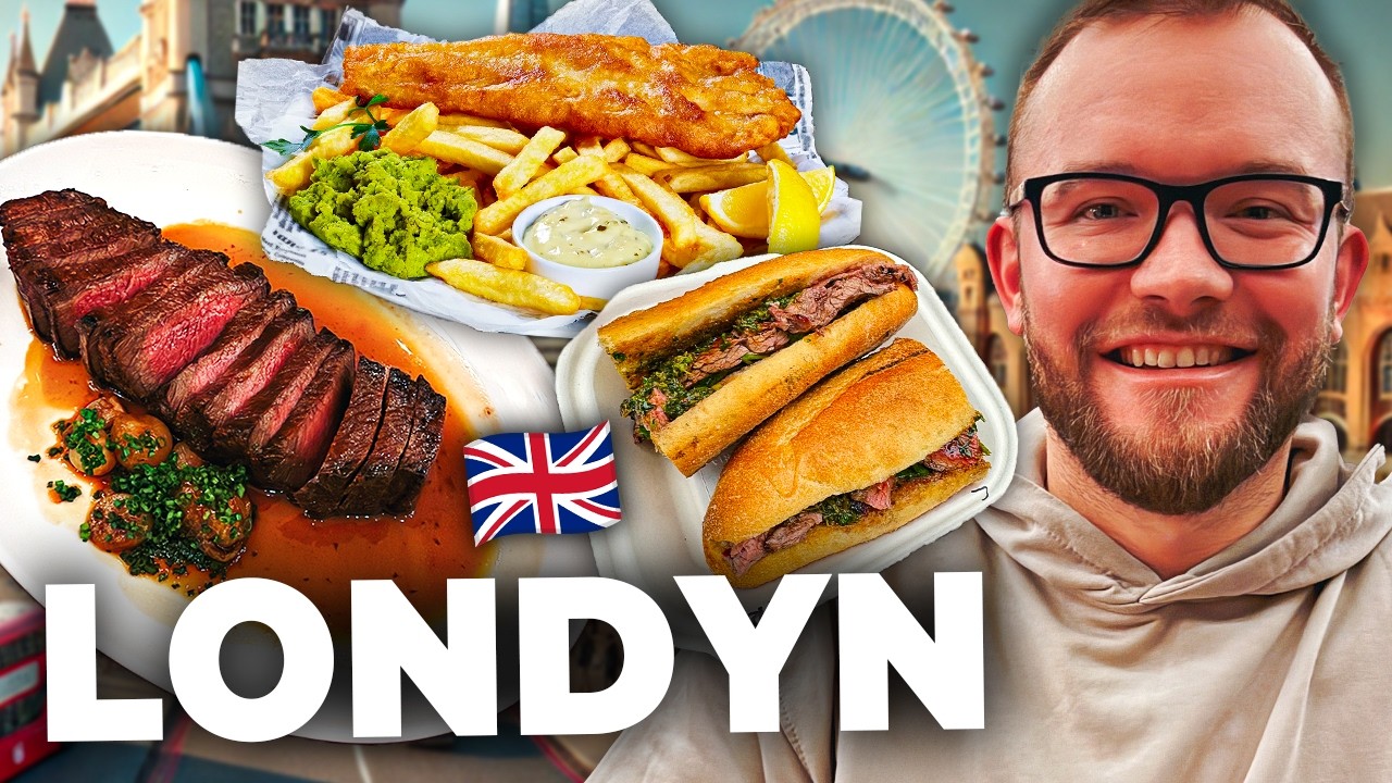 LONDYN 2024: gdzie jadłem w Londynie? KULTOWE JEDZENIE i RESTAURACJE | GASTRO VLOG
