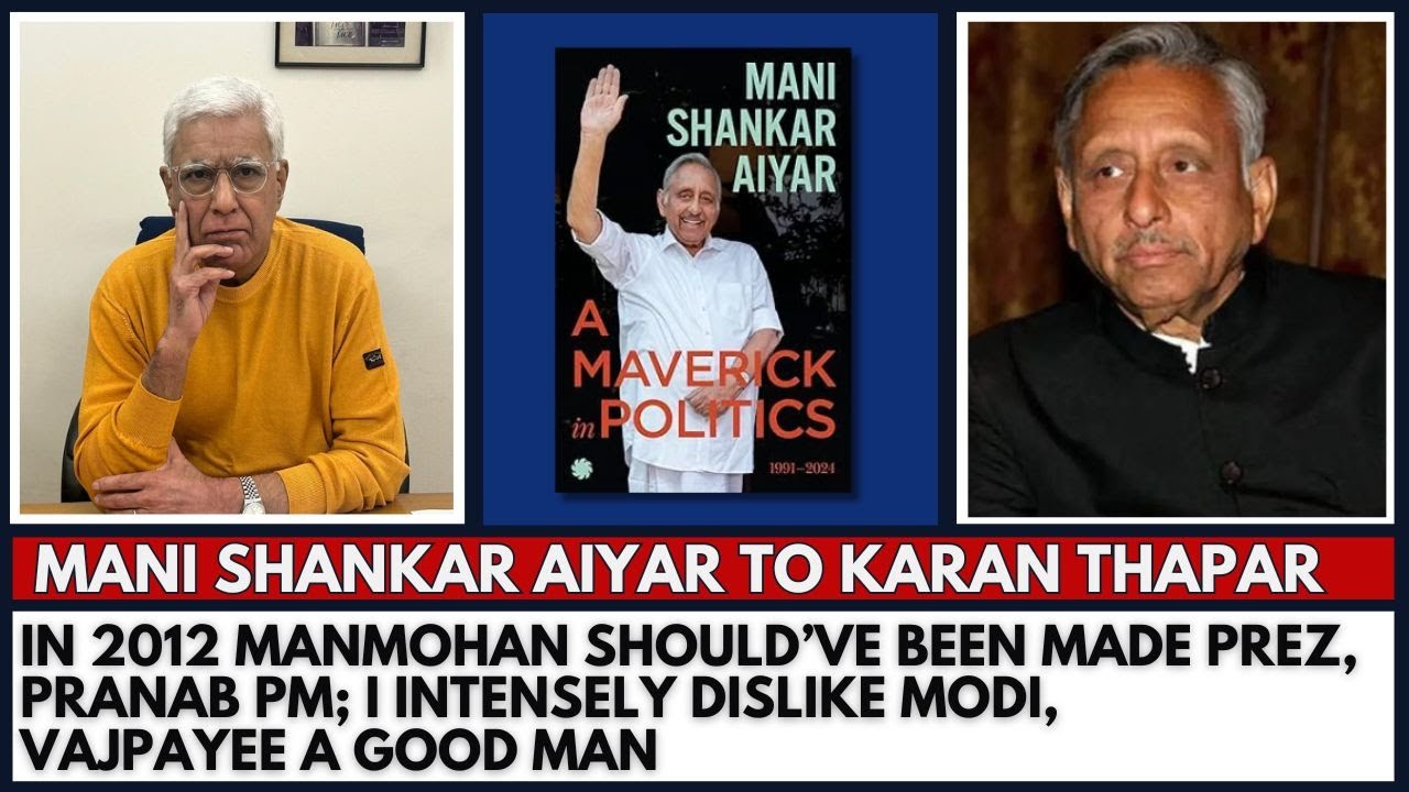 In 2012 Manmohan Should’ve Been Made Prez, Pranab PM; I Intensely Dislike Modi, Vajpayee a Good Man