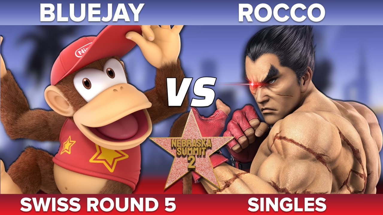 Nebraska Summit 2 - BlueJay (Diddy Kong) vs Rocco (Kazuya)