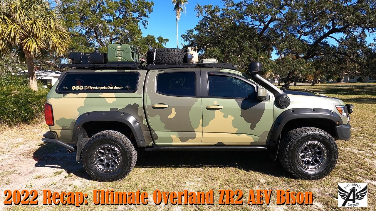 Готов к приключениям на бездорожье: Chevy Colorado AEV ZR2 Bison — обновлённый полный обзор и обзор