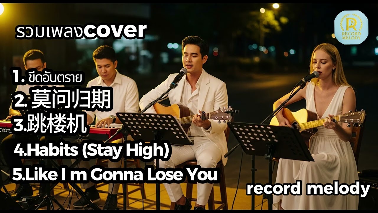 Cover สดอะคูสติก | บรรยากาศชวนหลงรัก | record melody