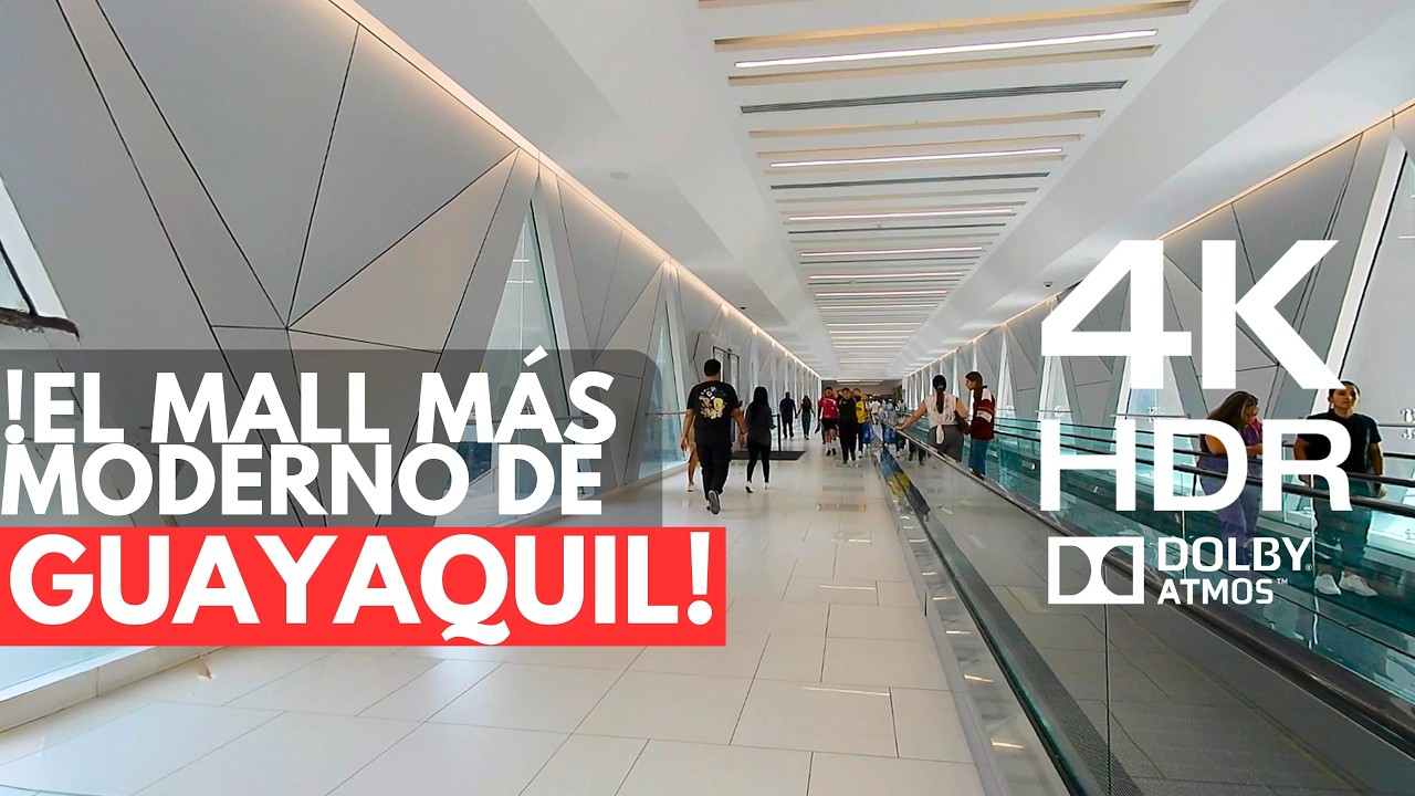 ¿Riocentro Ceibos es el mall más moderno de Guayaquil? l Recorrido en 4K