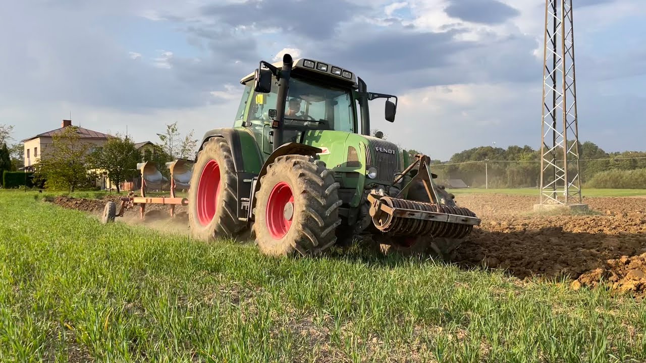 Fendt 410 VARIO - orba pod žito