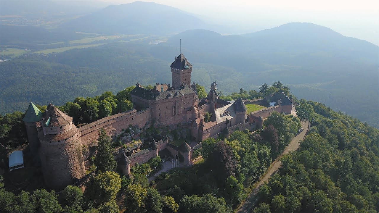 CHÂTEAU DU HAUT-KOENIGSBOURG VU DU CIEL ! 4K MAVIC PRO