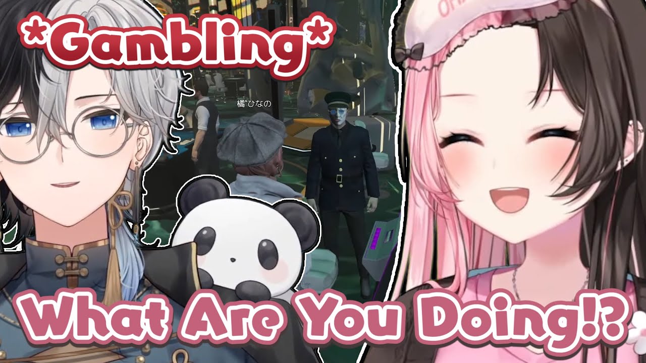 Hinano Meets Off-stream Kamito At the Casino [Vspo ENG Sub - Tachibana Hinano]