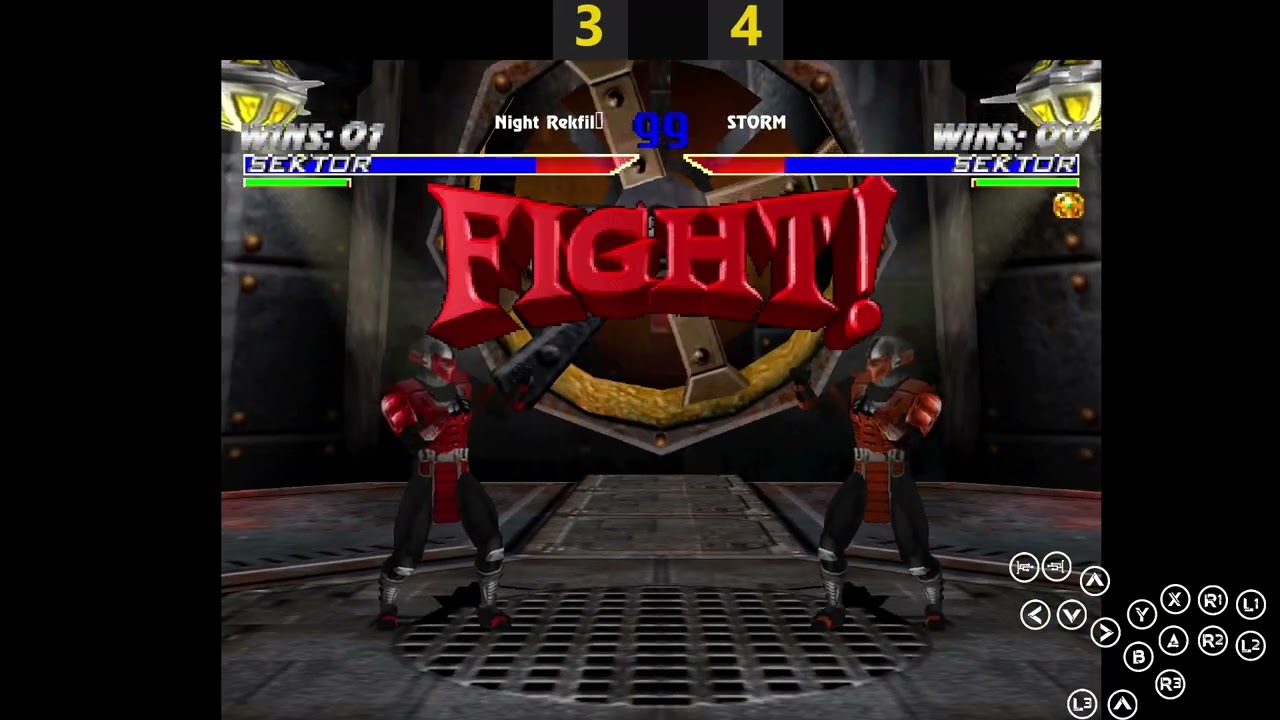 MK 4 GOLD MIRROR SEKTOR MATCH Night Rekfild vs STORM