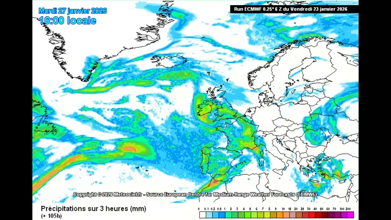 METEO fino al 27 gennaio 2026 e la tendenza successiva