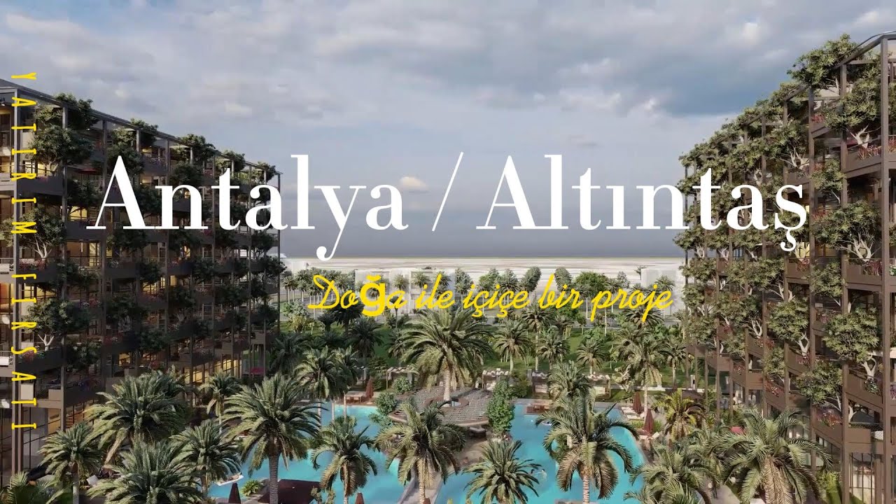 Antalya Altıntaş'ta, Garden Suite Projesinde Yatırım Fırsatı!