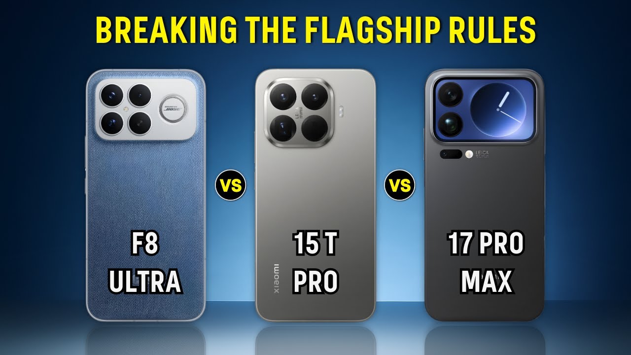 Poco F8 Ultra vs Xiaomi 15T Pro vs Xiaomi 17 Pro Max