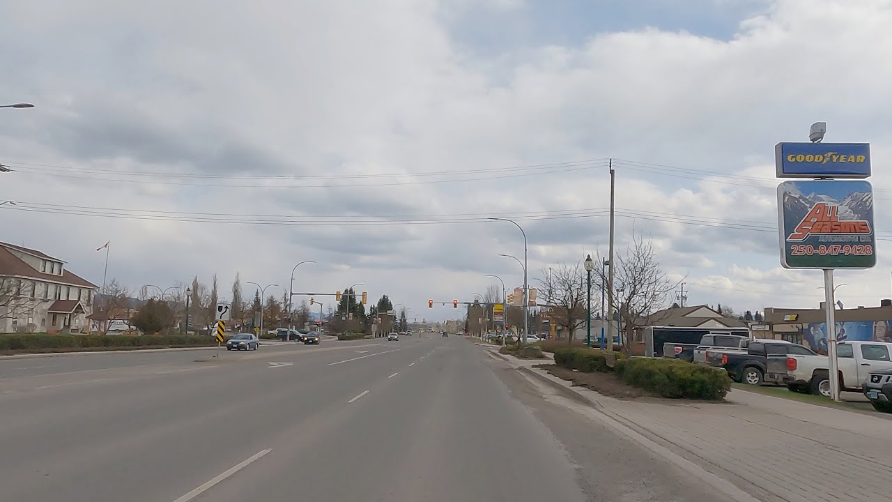 SMITHERS, British Columbia (BC), Canada - Driving Tour