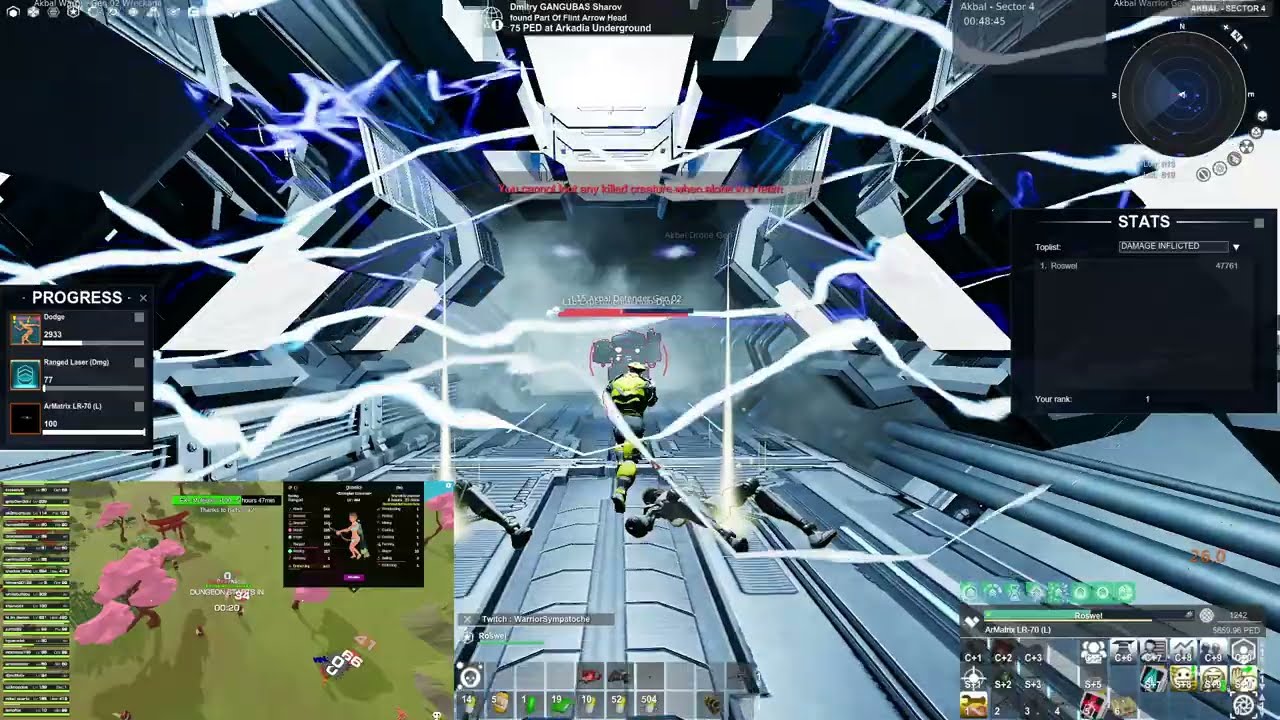 2nd beacon 25 ped in Entropia Universe