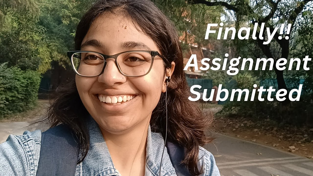 Assignment Submission | JNU VLOGS | JNU Student Life | Sunidhi Sahni #jnu #studentlife