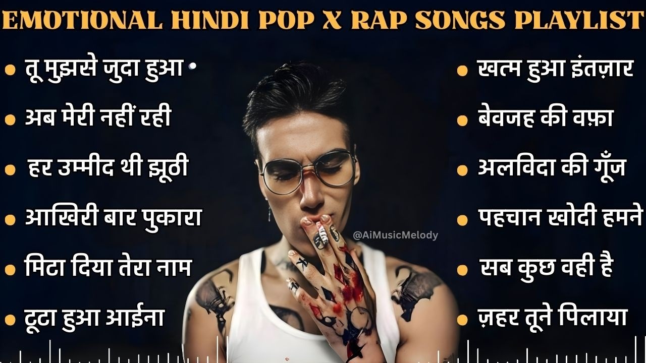 💔 Emotional Hindi Pop x Rap Songs Playlist Vol. 2 | Heart Touching Sad Hits