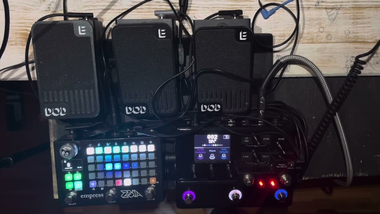 jamuary soundscape 4 - bass on pedals hx stomp & zoia