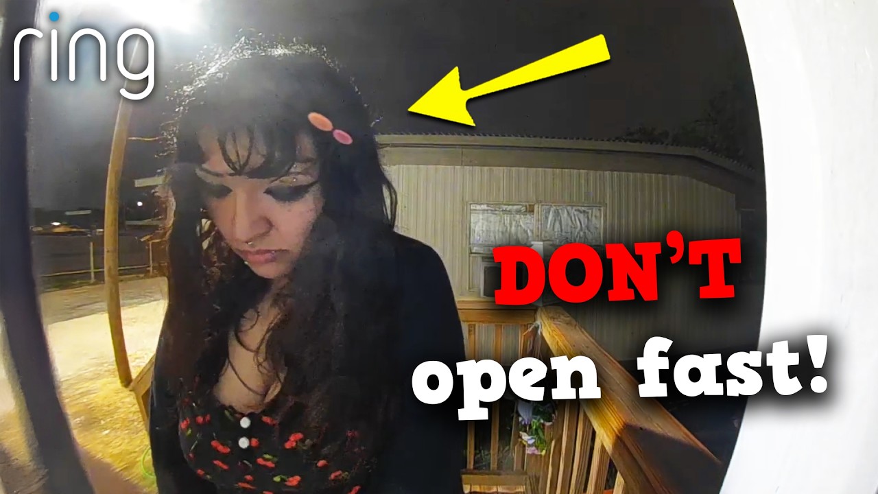 Don't Open The Door to Strangers! (Caught on Ring Doorbell)