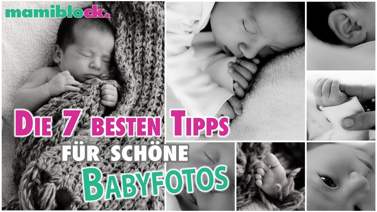 Tipps für schöne Babyfotos | DIY Babys erstes Fotoshooting | mamiblock